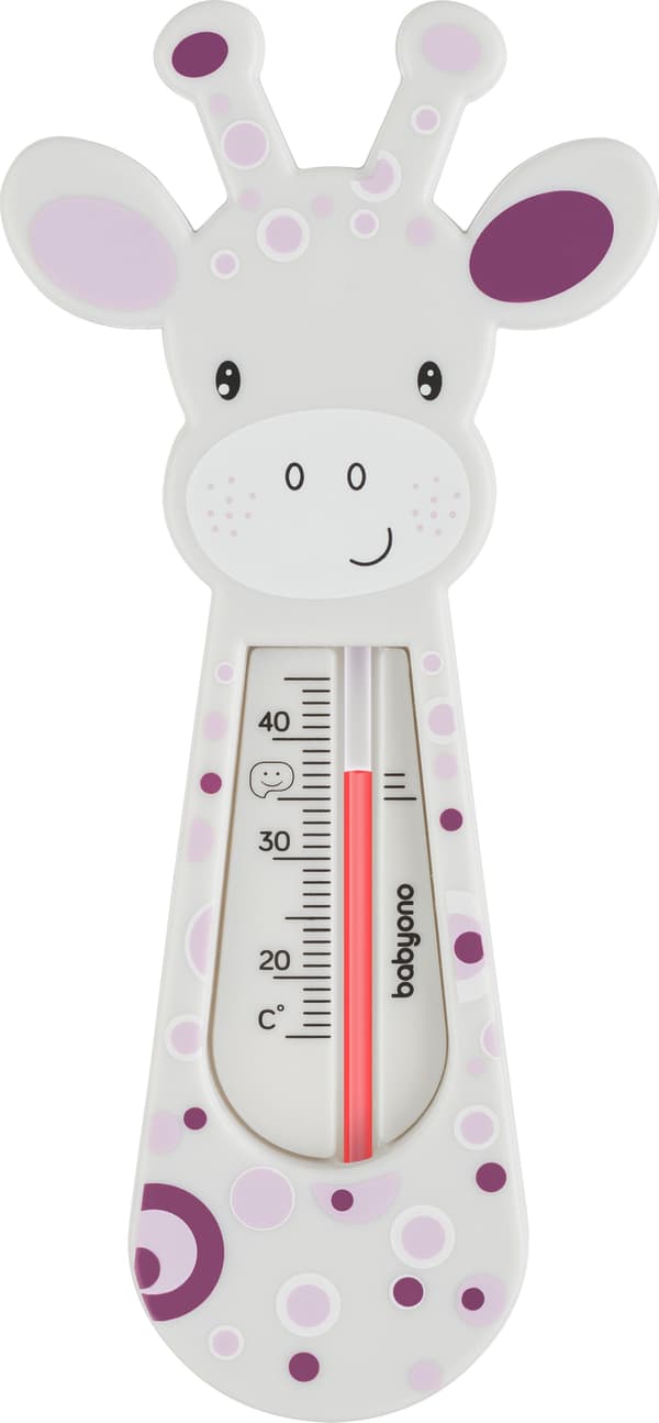 Babyono Dropptermometer Giraff Grå