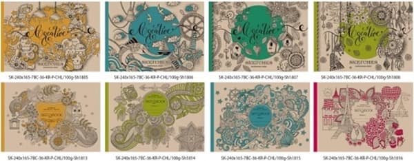 Luonnoskirja 240x165/36K 100g/m2 TW FRESH