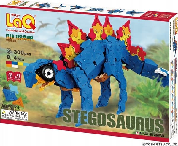 Stegosaurus pedagogiska byggklossar