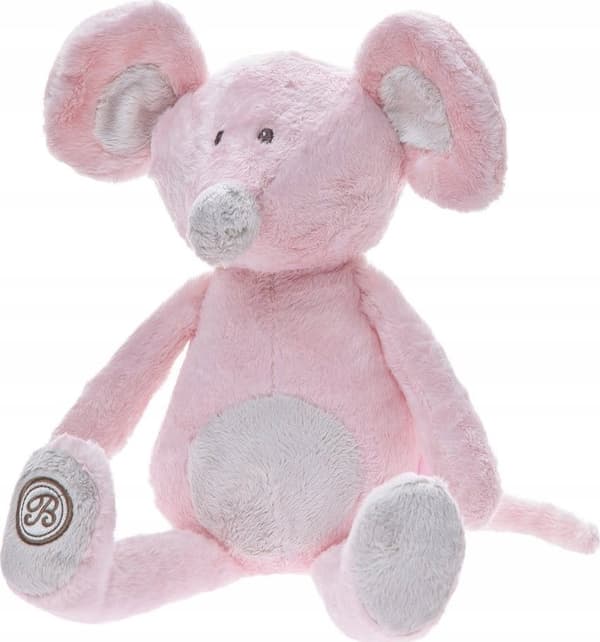 Maskottihiiri Lena pinkki 25cm 13782