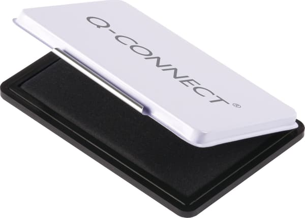 Q-Connect leimasintyyny Q-CONNECT, musteella, 110x70mm, metalli, musta