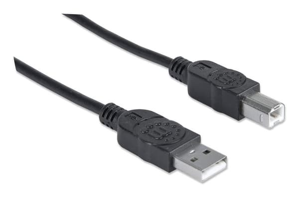 USB-kabel MANHATTAN USB 2.0 typ B (kontakt) 5