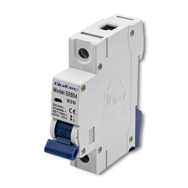 Qoltec Adapter B20 | Sikring | AC | 20A | 1P