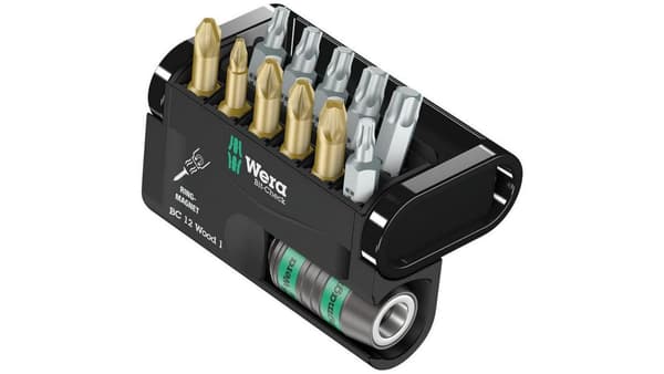 WERA Bit-Check 12 Wood 1 Bit sæt