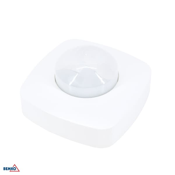 Bemko Rörelsesensor 2000W 360 Grader med Närvarofunktion (B50-SES07WH)