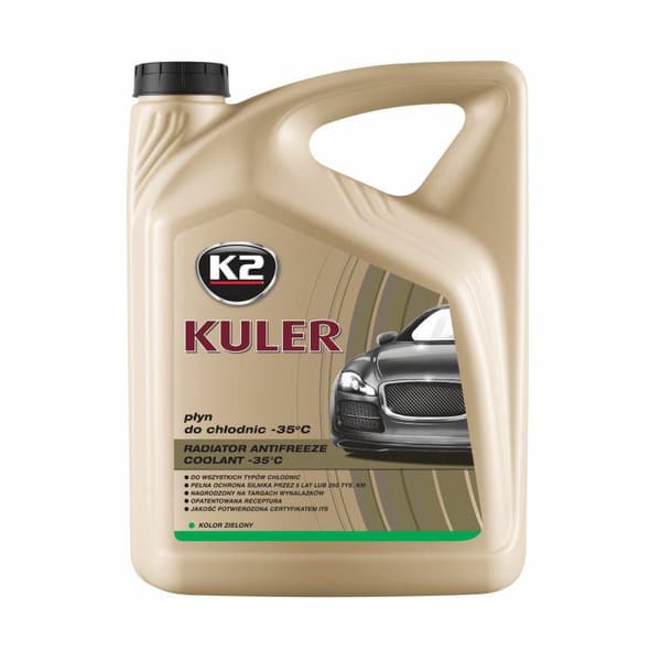 K2 JÄÄHDYTYSNESTE KULER -35C 5L VIHREÄ