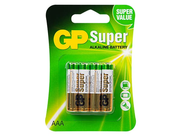 LR03 8BL GP Super Alkaline (G-TECH)
