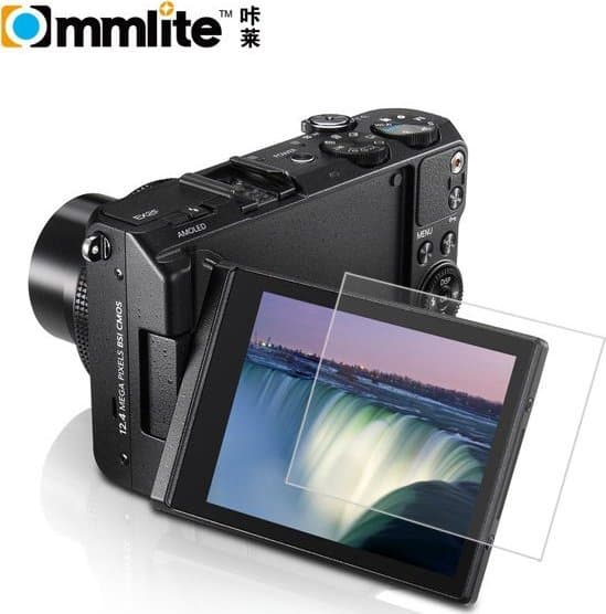 Commlite LCD-skärmskydd för Canon EOS 650D - Limfritt