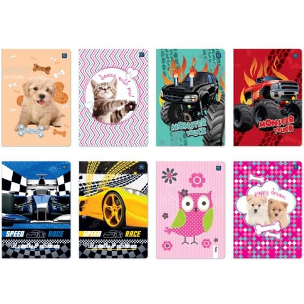 Interprint Anteckningsbok Interprint UV A5/80k overhead