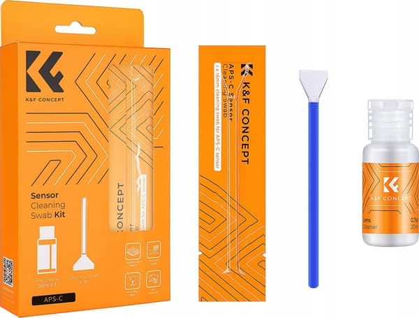 K&F Concept Rengöringskit för APS-C Sensorrengöringspinnekit