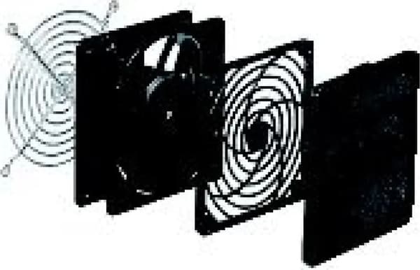 Sort udløbsrist hul diameter 108mm udvendig 124x124mm IP20 NSYCAG108LP