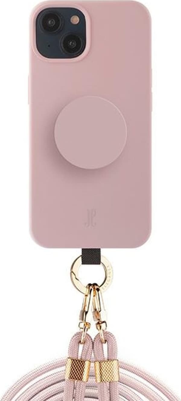 Just Elegance PopGrip Apple iPhone 15 ruusu