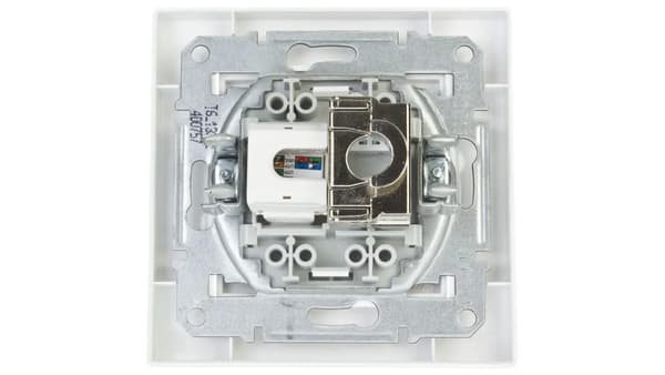 Schneider Electric Eluttag RJ12 RJ45 vit - EPH4900121