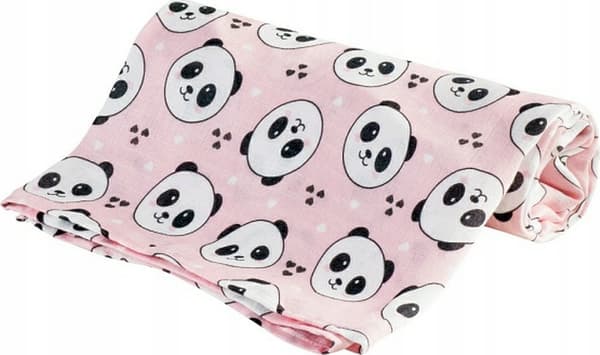 BOC0306-BAMBUBLÖJA 30X30 PANDA ROSA