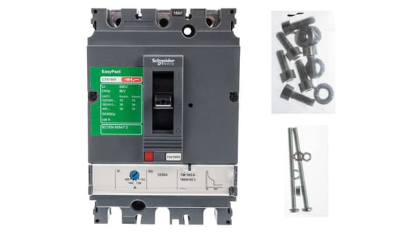Schneider effektkontakt 160A 3P 36kA EasyPact CVS160 TM160D - LV516333
