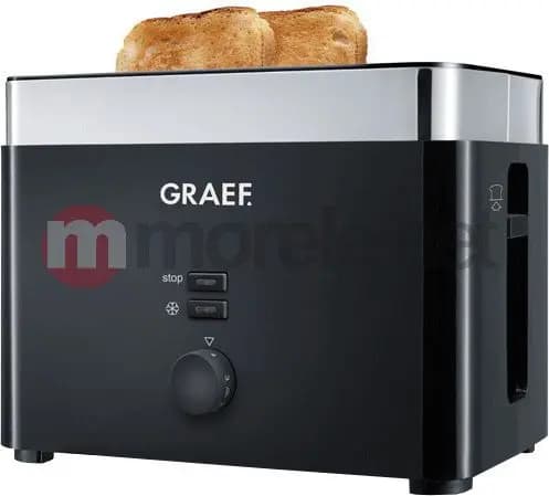 Graef TO 62 - brødrister - sort