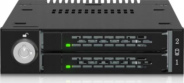 IcyDock M.2 PCIe NWMe SSD Mobile Rack til ekstern 3.5 4i 2x