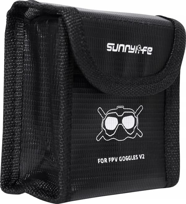 SunnyLife Etui Etui 2x Batteri Fra Goggles V2 Til Dji Fpv