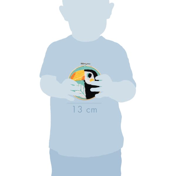 Punch Needle Toucan Set D: 13 cm