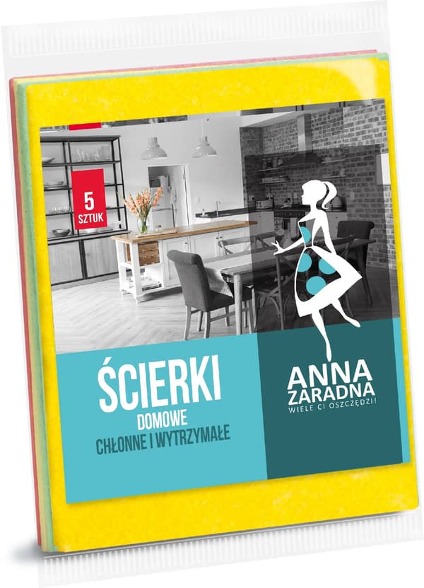 Anna Zaradna Kotitalouspyyhkeet 1kpl-5kpl