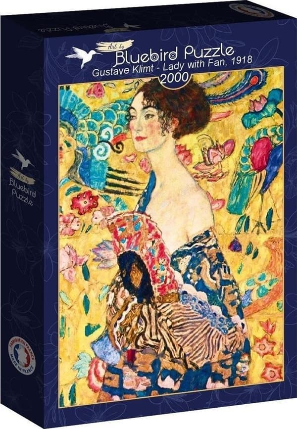 Palapeli 2000 Nainen viuhkalla, Gustav Klimt