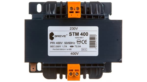 1-vaihemuuntaja STM 400VA 400/230V 16252-9907