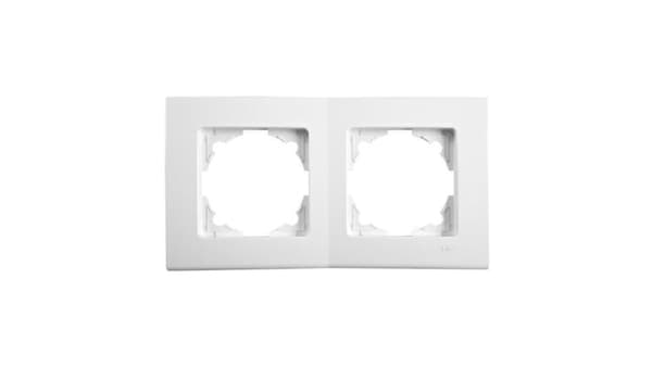 Panasonic LINNERA S Ramme 2-fags hvid blank 91480002