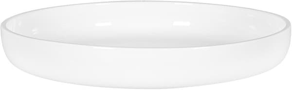 STONE Dyb tallerken 29,5 cm hvid