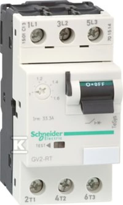 TeSys Deca Motorafbryder 3P 1.6kW 2.5-4A GV2RT08