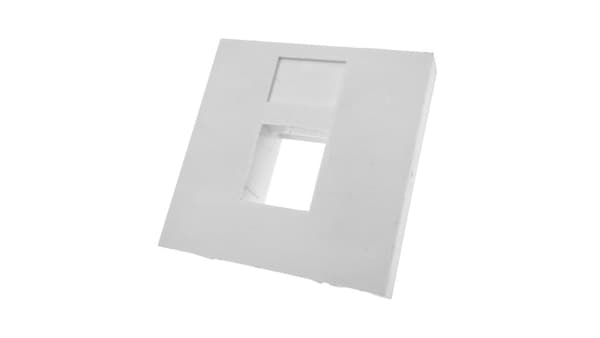 Adapter 45x45 1xRJ45 (flad) ALANTEC