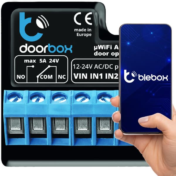 BLEBOX doorbox - OVEN JA PORTIN OHJAIN