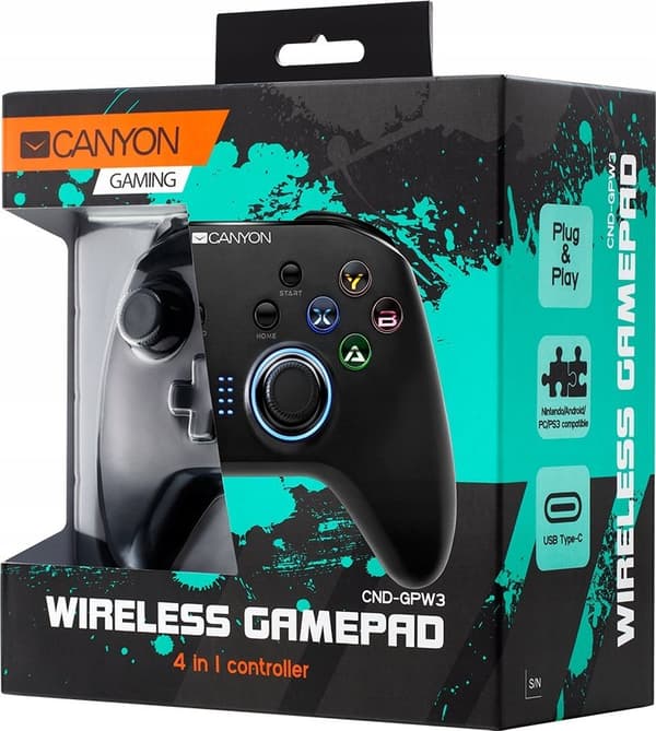Canyon Gamepad GP-W3 4-in-1 wireless S