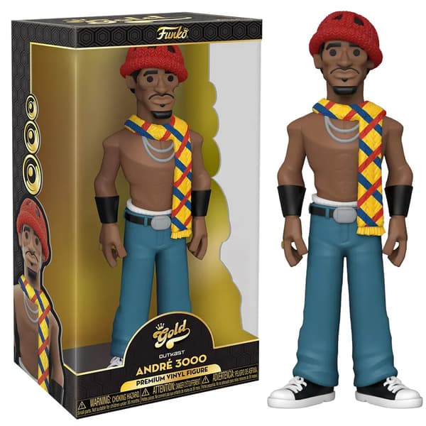 Vinyl Gold figur TLC Andre3000 30cm