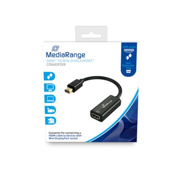 MediaRange HDMI Buchse/Mini DP Stecker