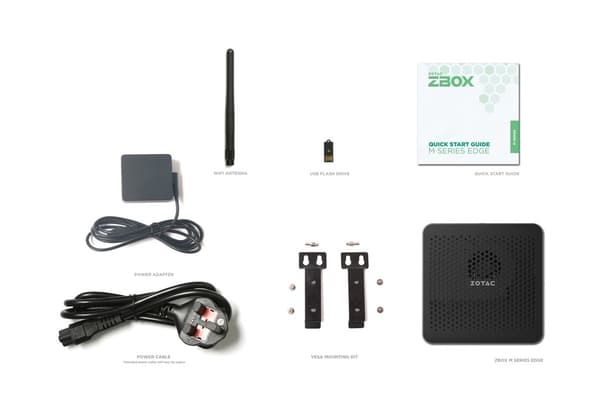 ZOTAC Barebone ZBOX edge MI668-BE - Mini - Intel Core i7-1360P