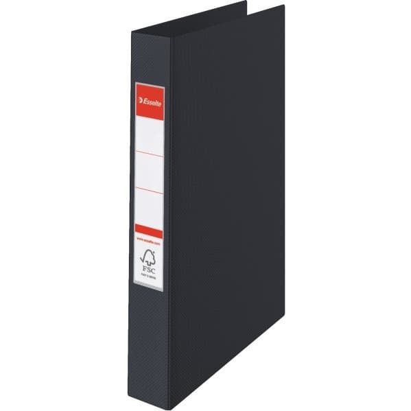 Pärm Esselte Vivida 2-ring A4 42mm svart (10K011A)