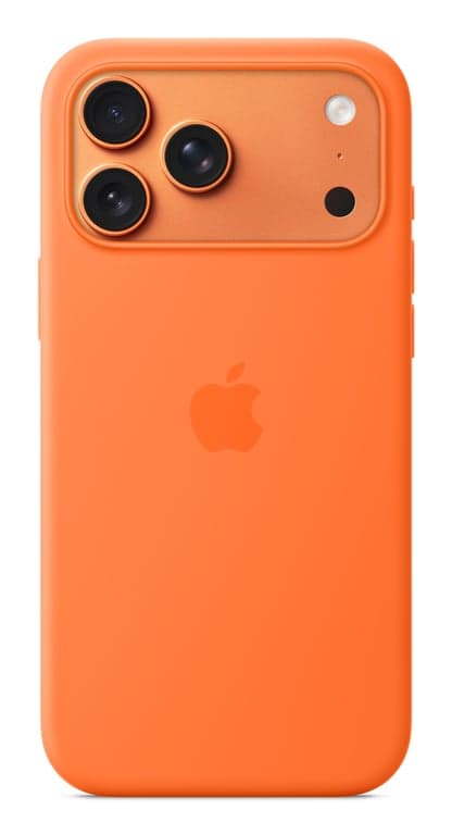 APPLE iPhone 17 Pro Max silikonskal med MagSafe - Orange