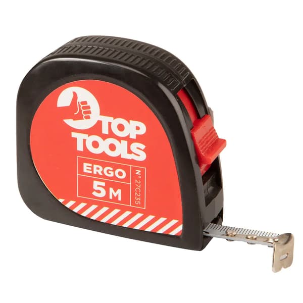 Top Tools 5m rullmått i stål (27C235)