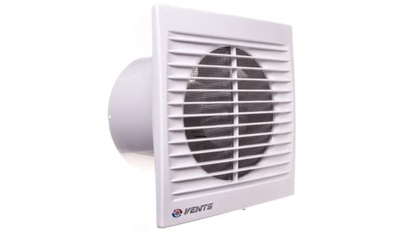 Väggfläkt Vents fi 125 16W 35dB timer + hygrostat vit (125STH)