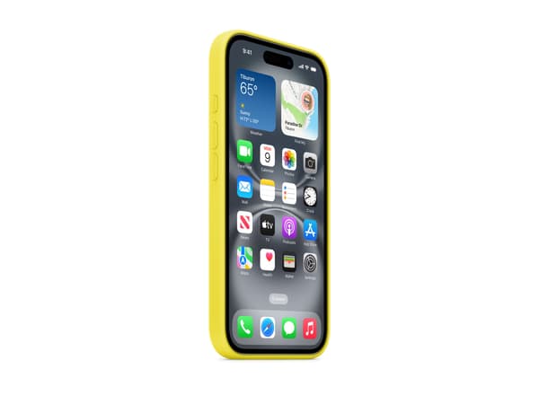 APPLE iPhone 16 silikonikuori MagSafella - Tähtihedelmä