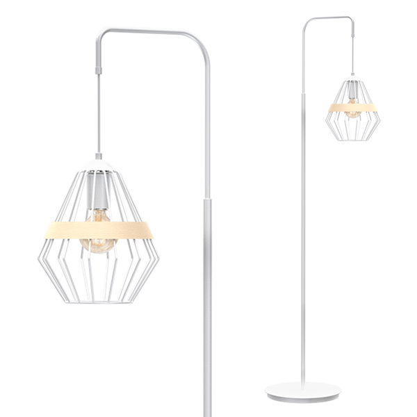 Seisova lamppu CLIFF WHITE 1xE27 MLP5522 Milagro