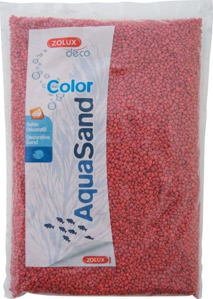 Zolux Aquasand Color vadelma 1kg