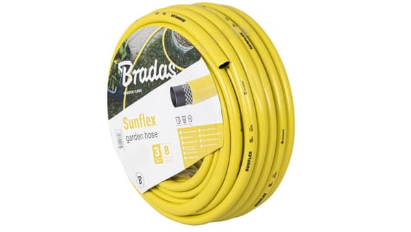 Haveslange gul 1/2 3-lags 20m SUNFLEX Bradas