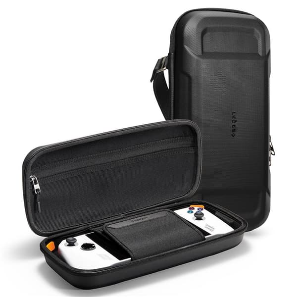 Spigen Rugged Armor Pro -suojapussi, musta - ROG Ally X/Ally 2023