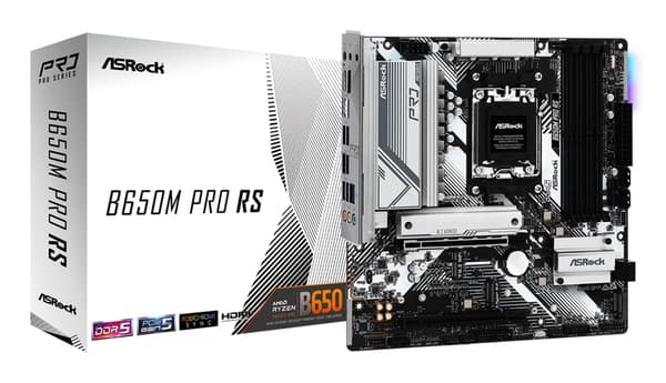 ASRock Bundkort B650M PRO RS - micro ATX - Socket AM5 - AMD B650