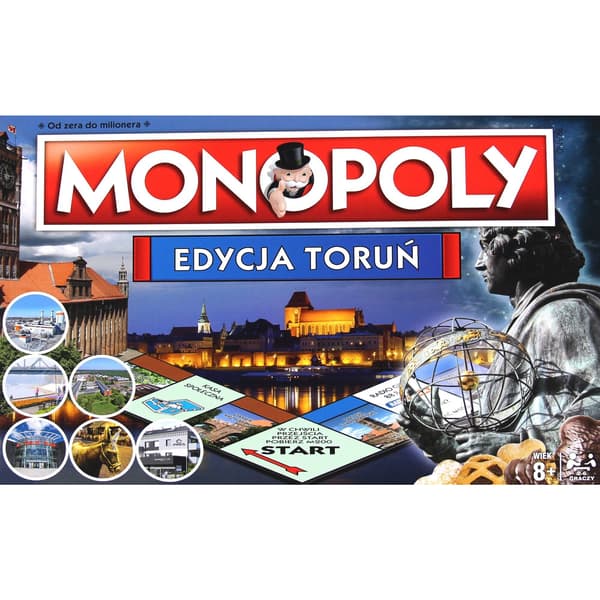Monopoly - Toruń City spil WINNING MOVES