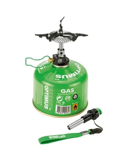 Optimus Crux Lite Piezo retkikeitin