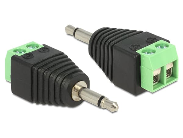 AV-adapteri Delock riviliitin musta (65528)