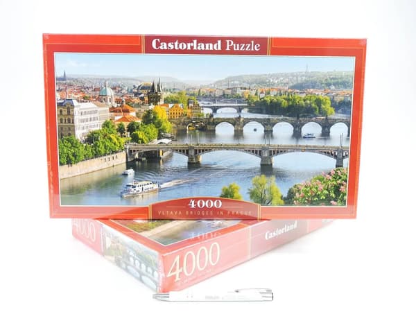 Puslespil 4000 Karlsbroen i Prag CASTOR