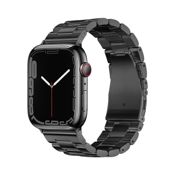 FORCELL F-DESIGN FA10 ranneke APPLE Watch 38 / 40 / 41 mm musta